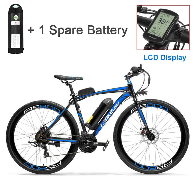 RS600 Powerful Electric Bike, 36V 20A Battery Ebike,700C Road Bicycle, Both Disc Brake, Aluminum Alloy Frame, Mountain Bike