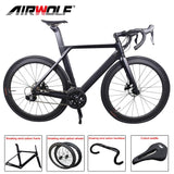 Complete disc carbon road bike with Sh1mano 4700/R7000/R8000/R9100 carbon disc bike.