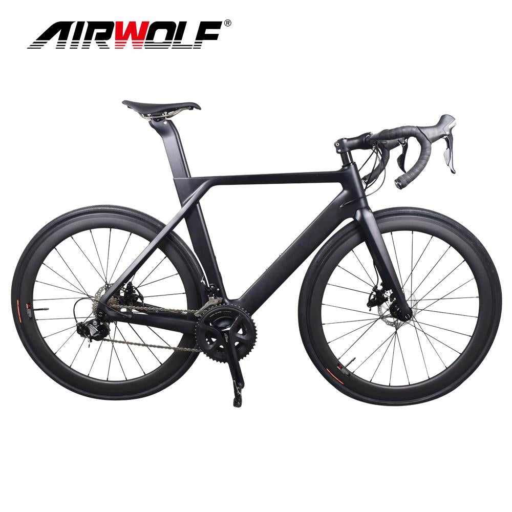 Complete disc carbon road bike with Sh1mano 4700/R7000/R8000/R9100 carbon disc bike.