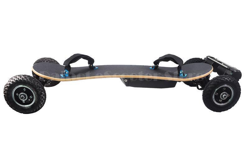 Dual Belt Motor 1650W*2 36V 35KM/H Off Road Electric Skateboard Scooter For Adults