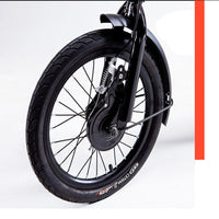 CMSBIKE CMS-TDR02Z 250W Folding Electric Bicycle 16 Inches 3 Modes  25km/h Top Speed 55km Mileage Range LED Screen E-bike - Grey
