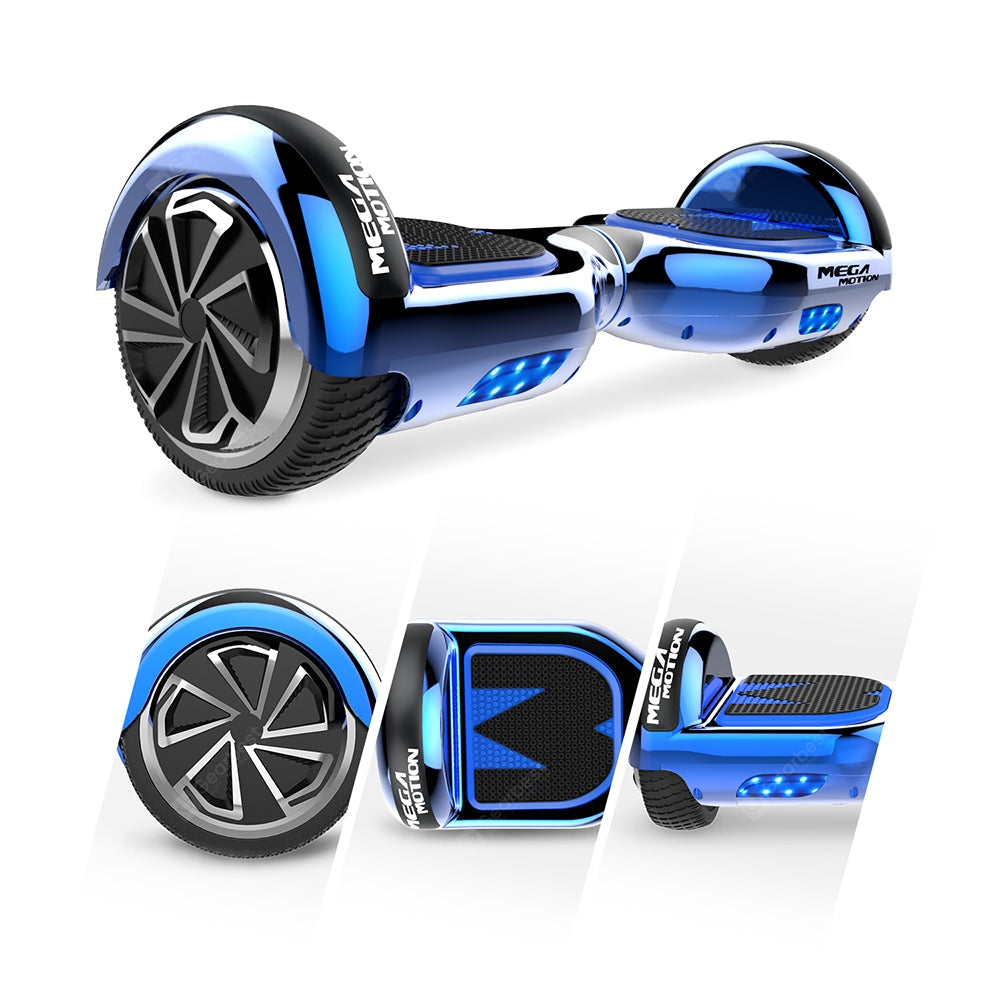 Mega Motion E1 Hoverboard 6.5 Self Balancing Scooter Premium Balance Board Strong Dual Motor