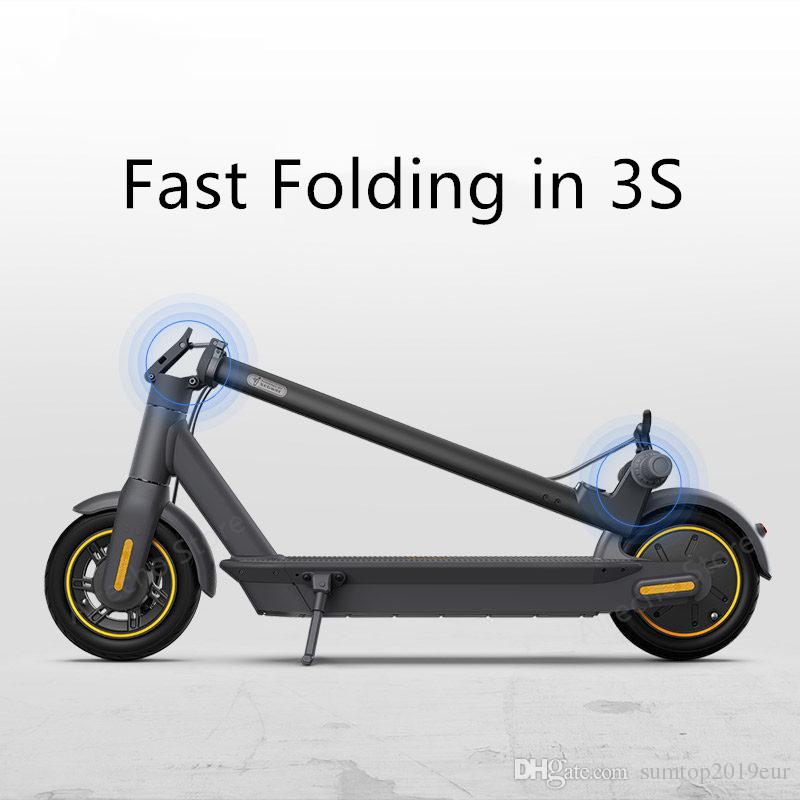 Original Ninebot by Segway MAX G30 Smart Electric Scooter foldable 65km Max Mileage KickScooter Dual Brake Skateboard With APP