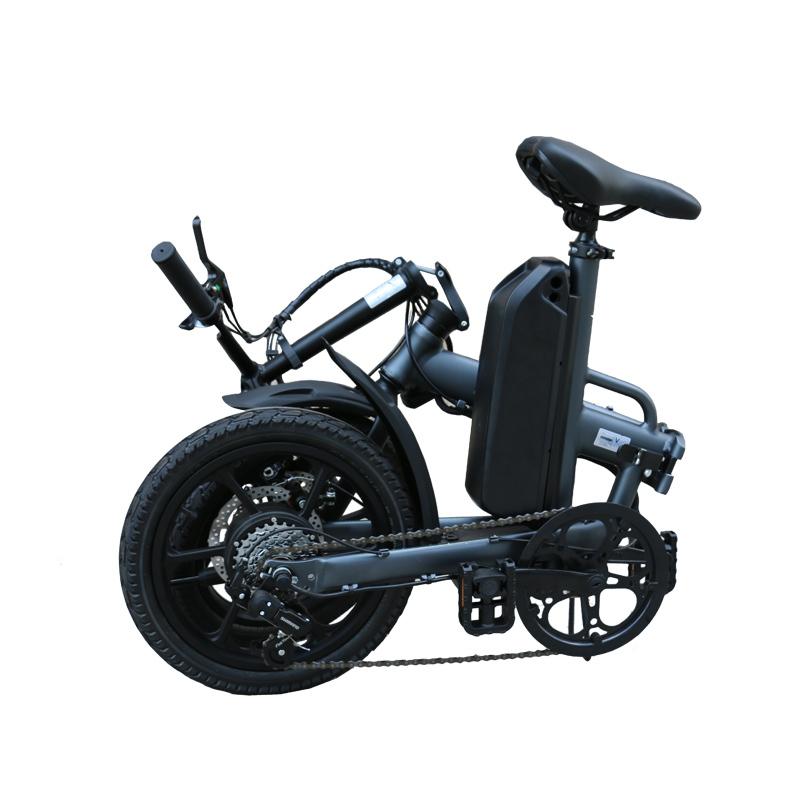 16 inch folding electric bike 6 speed folding ebike 36v250w LCD displayer kenda tire electric bicycle