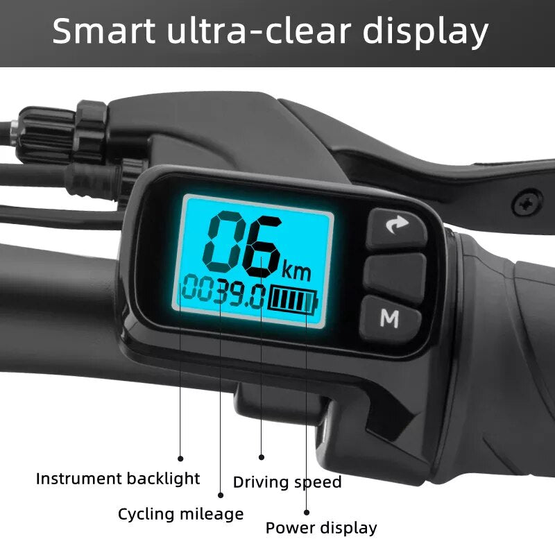 Compact Electric Bike - 14 Inch Foldable E-Bike with Powerful Motor and Long-Lasting Battery for Urban Commutes and Adventures