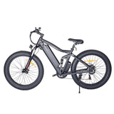 Eu Warehouse 500W Moto Electric Bike 7 Speed 48 V 10 Ah Battery Fat Tire Dual Suspension Electric Mtb Cycle