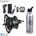 Electric bicycle kit 33V 36V motor with controller and sensor inside 10.5Ah li-ion battery