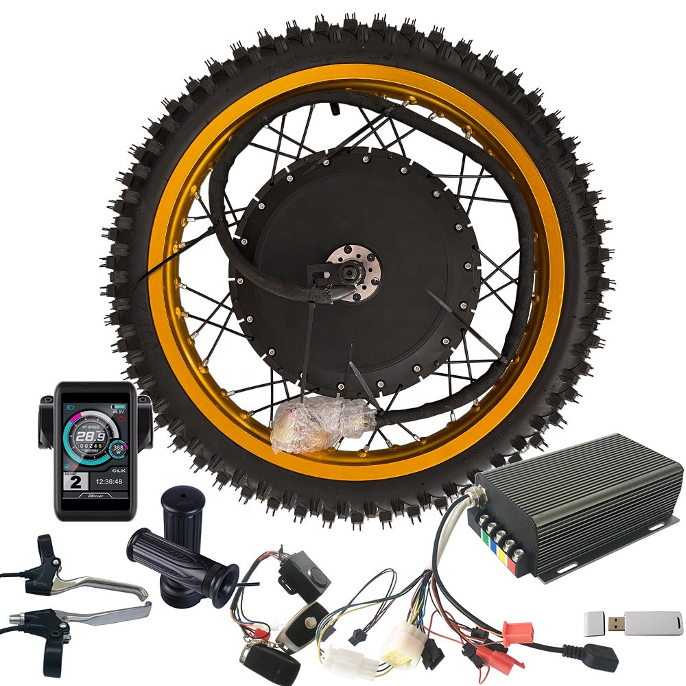 QS 8000w 72v ebike conversion kit electric bicycle motor building