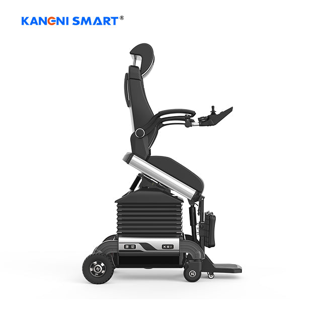 K116N Senior Care Standing Assistance Electric Wheelchair with Recline  for DMD Groups Advanced Power Wheelchair Seat Elevator