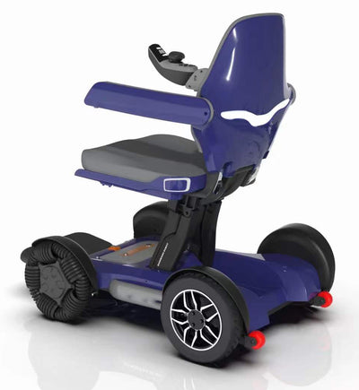Amazon High-end Aluminum Alloy Lightweight Portable Electric Electric Reclining Electric Wheelchair