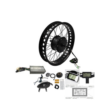 500w 750w Fat tire Hub Motor Electric Bike Conversion Kits