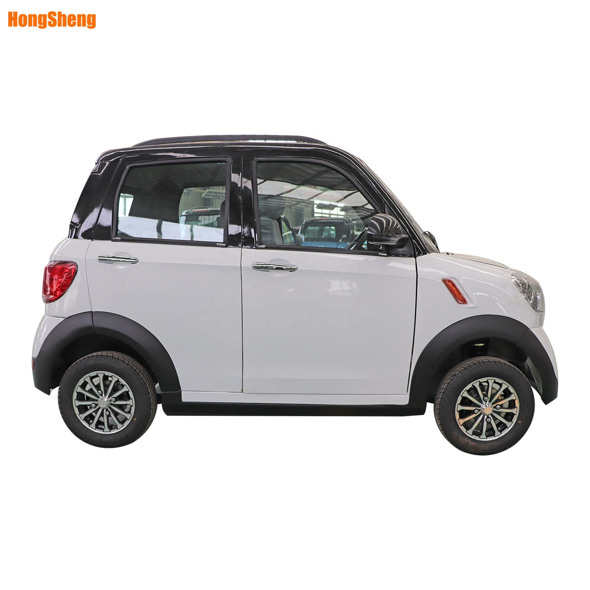 green power four seats electric car with air conditioner  60v electric car for family use