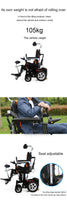 hot sale folding high back reclining lift electric wheelchair for disabled and elderly