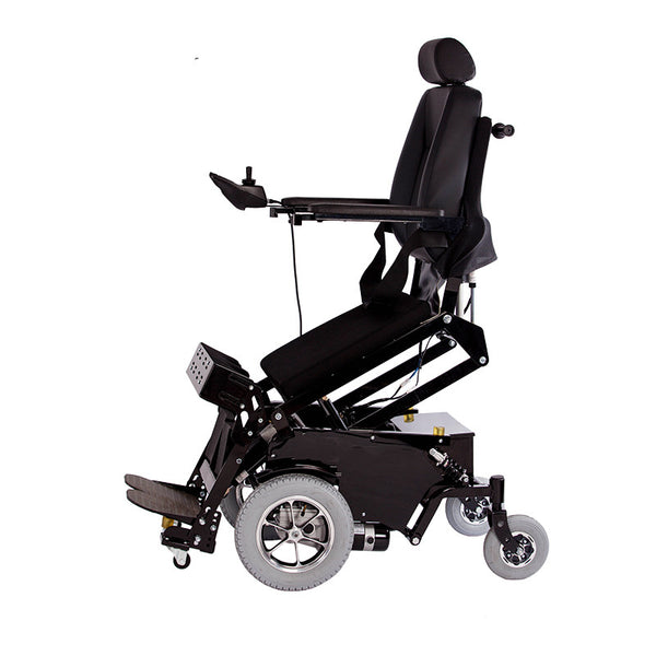 Great quality medical electric standing wheelchair with joystick controller
