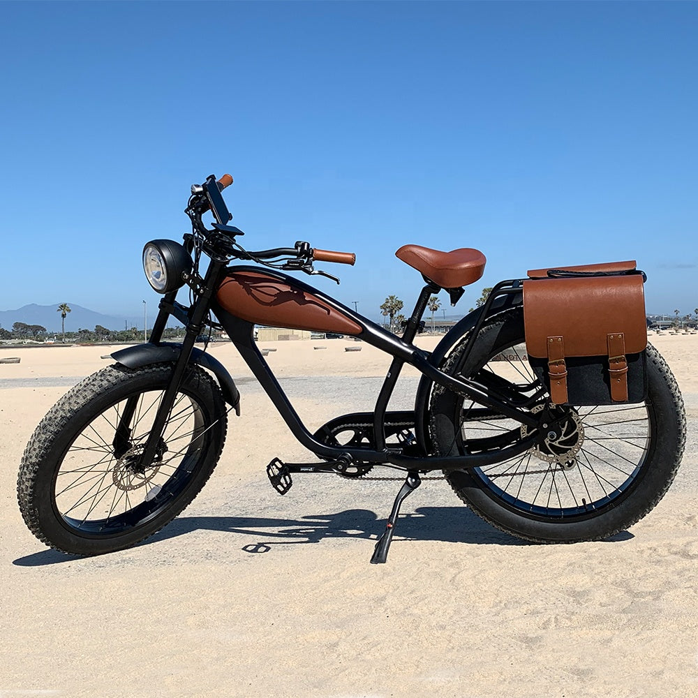 Bisek New Design Big Tires Leopard Ebike Innovative Electric Bike With CE For Adults