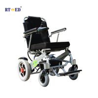 Electric wheelchair, one-button folding, intelligent remote control, elderly mobility tool