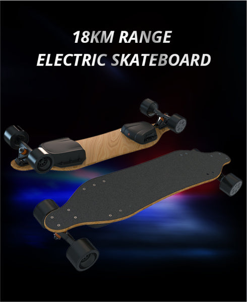 Electric Skateboard Electric Scateboard Skateboard Board for Children 18KM Range Electric Skateboard 150kg