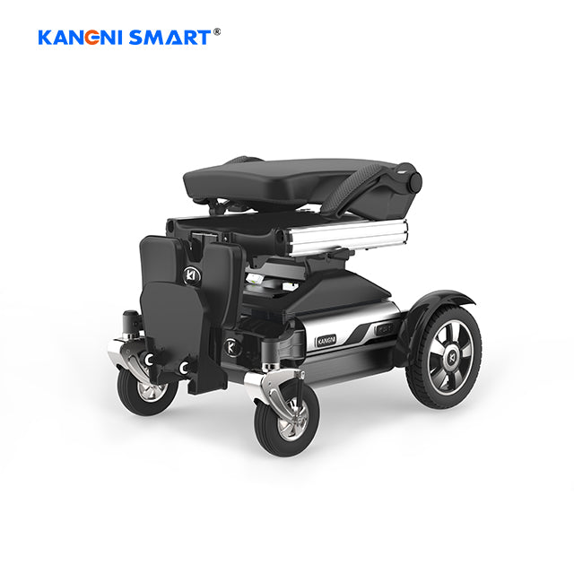 K101N  Full Function Power Wheelchair for Elderly and Disable Dual Drive Mode with Seat Rotation