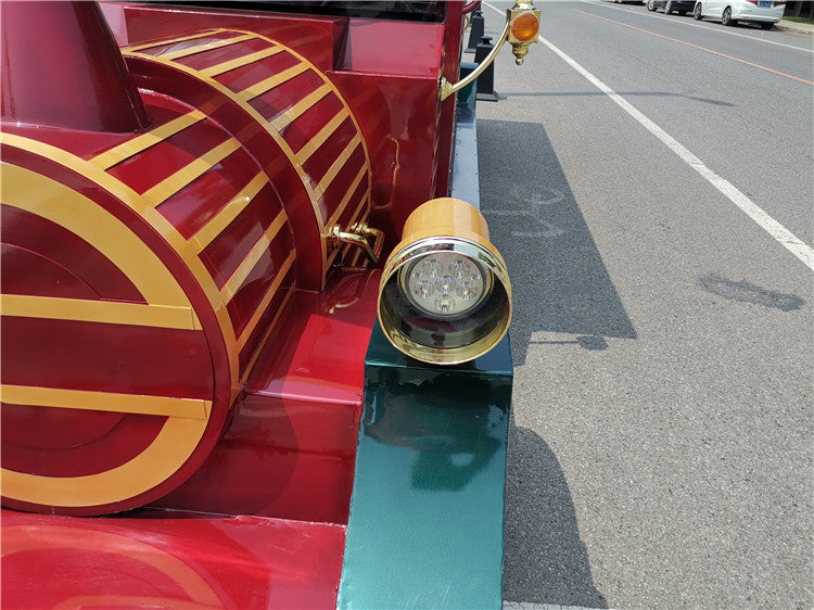 new design electric sightseeing shuttle bus with train