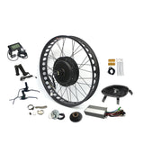 Cycling hub motor kit 48V 1500w Fat Tire Electric Bike eBike Conversion Kit 26"X 4.0"/ 24''x4.0/ 20"X4".0