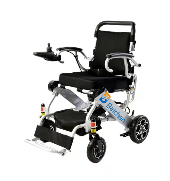 Folding Electric Wheelchair Aluminium  Electric  Wheelchair For Disabled Handicapped