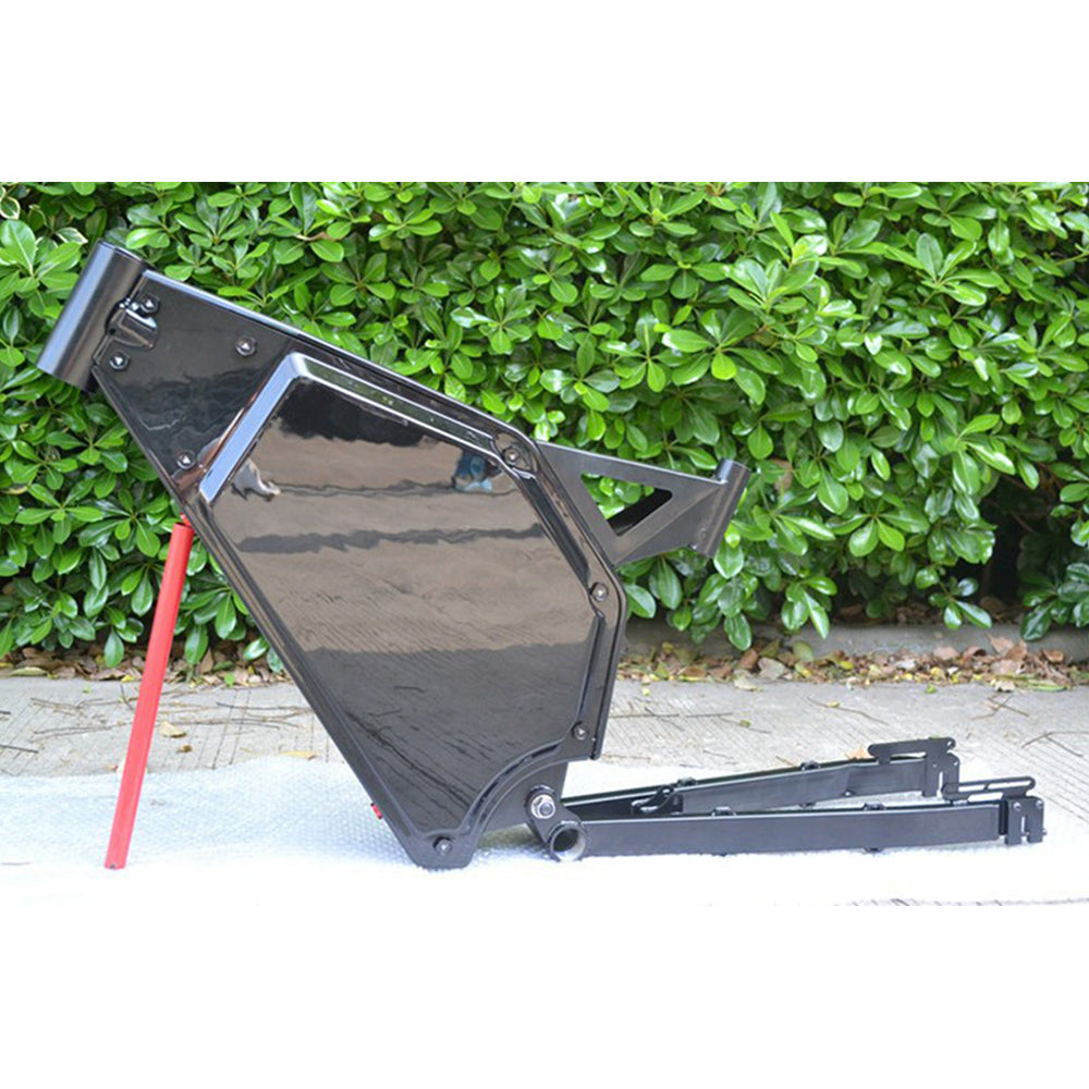 Strong and good quality full suspension steal th bomber mtb enduro e bike frame