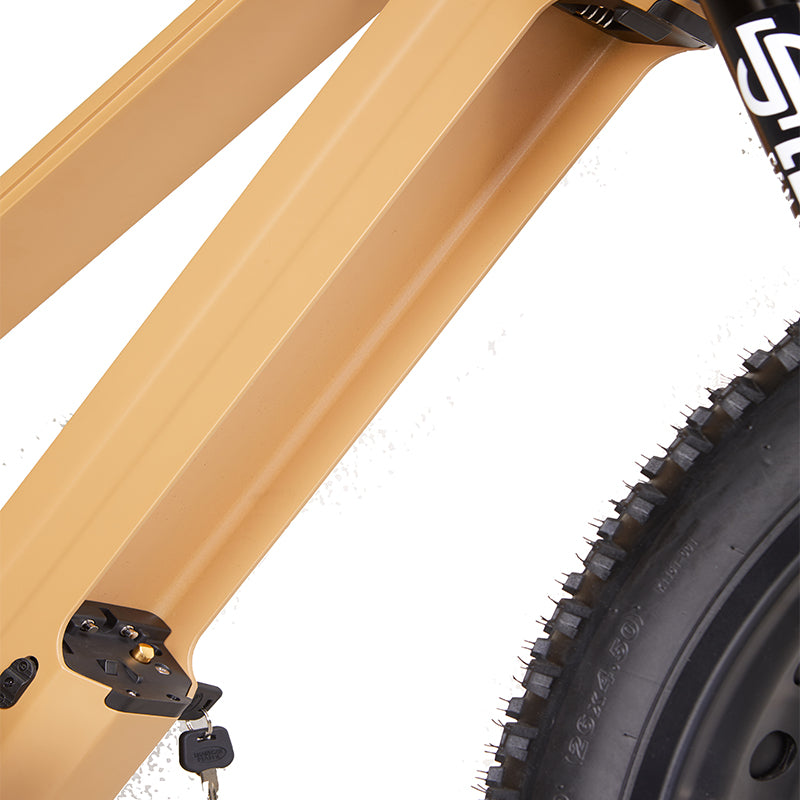 dual electric bike battery 48v 500w electric bike bicycle with 26" fat tire