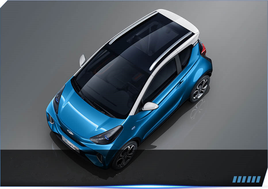 high Speed 4 Wheel Mini Solar Electric Car Made In China In SKD