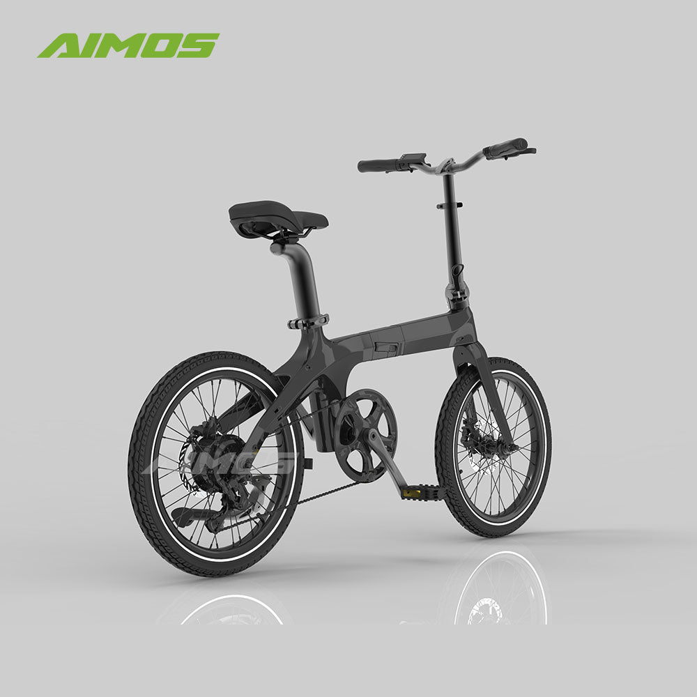 Folding E Bike Wholesale Adults 20 inch 36v 48v Electric Bicycle carbon fiber frame