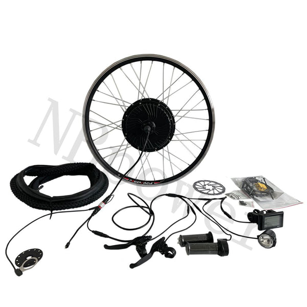26inch 27.5inch 48V1000W smart controller built in motor ebike conversion kit with battery optional