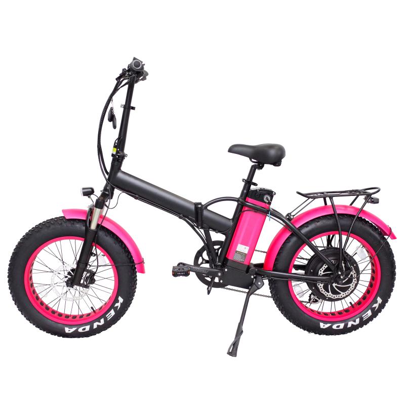 350w 500w 1000w 20 inch 4.0" fat wheel foldable snow beach ebike fat tire electric bicycle