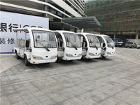 11 seats four-wheel electric sightseeing car for wholesales