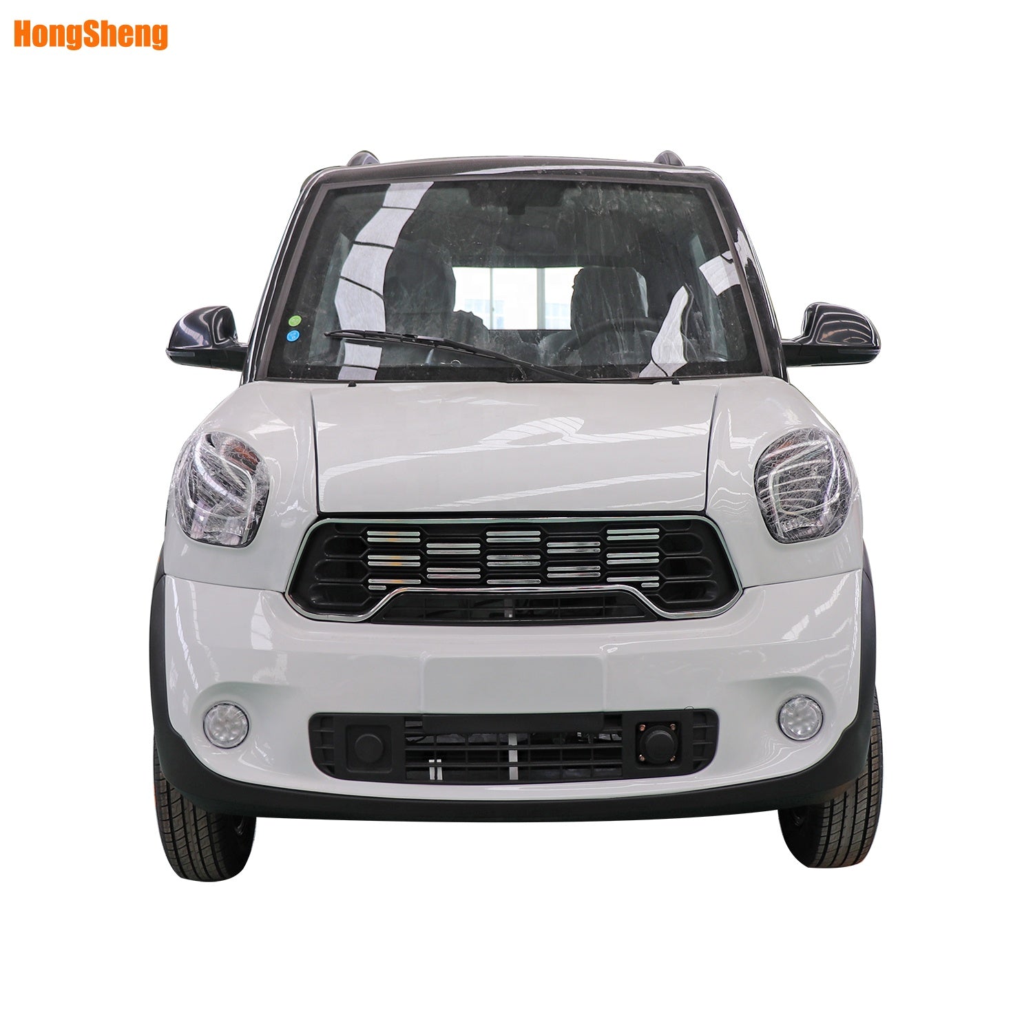 green power four seats electric car with air conditioner  60v electric car for family use