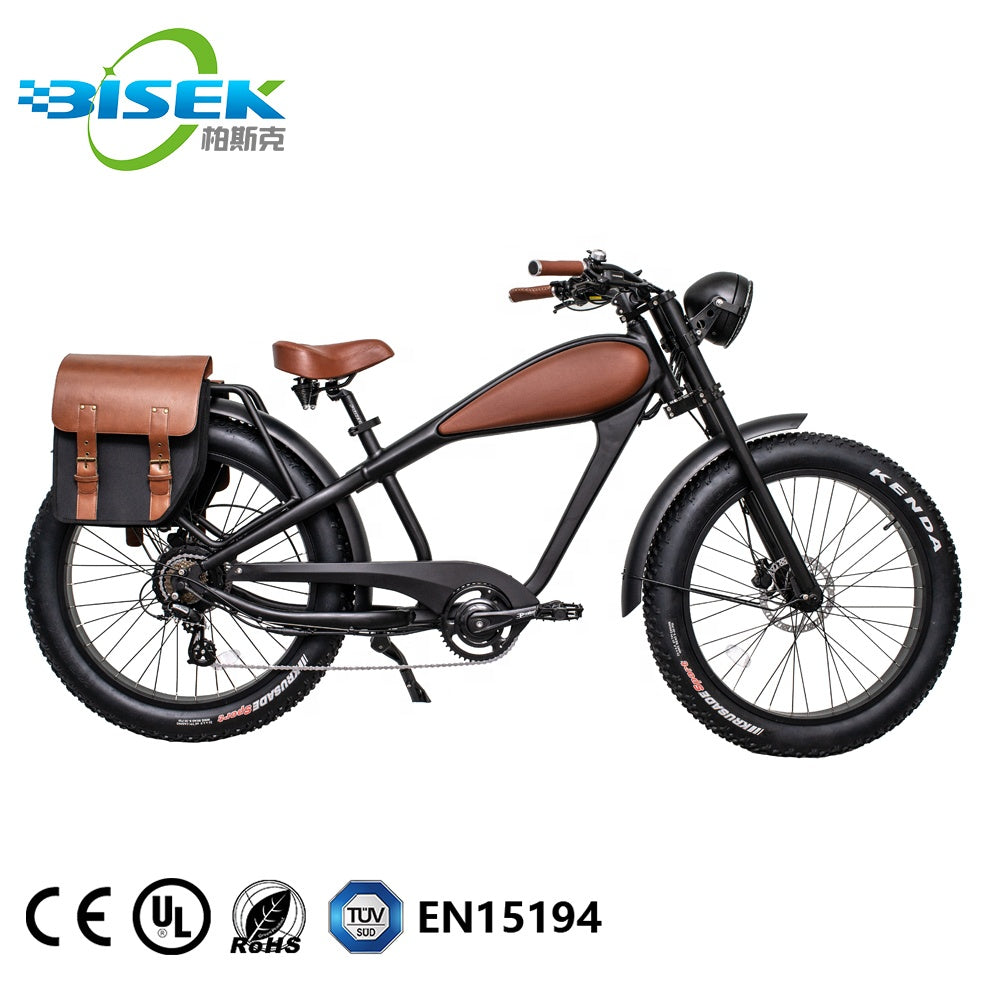 Bisek New Design Big Tires Leopard Ebike Innovative Electric Bike With CE For Adults