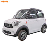 green power four seats electric car with air conditioner  60v electric car for family use