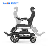 K101N  Full Function Power Wheelchair for Elderly and Disable Dual Drive Mode with Seat Rotation