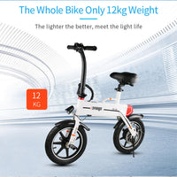 Good Price Easy Carry Short and Foldable body Stock E Bike 250W Electric Bicycle