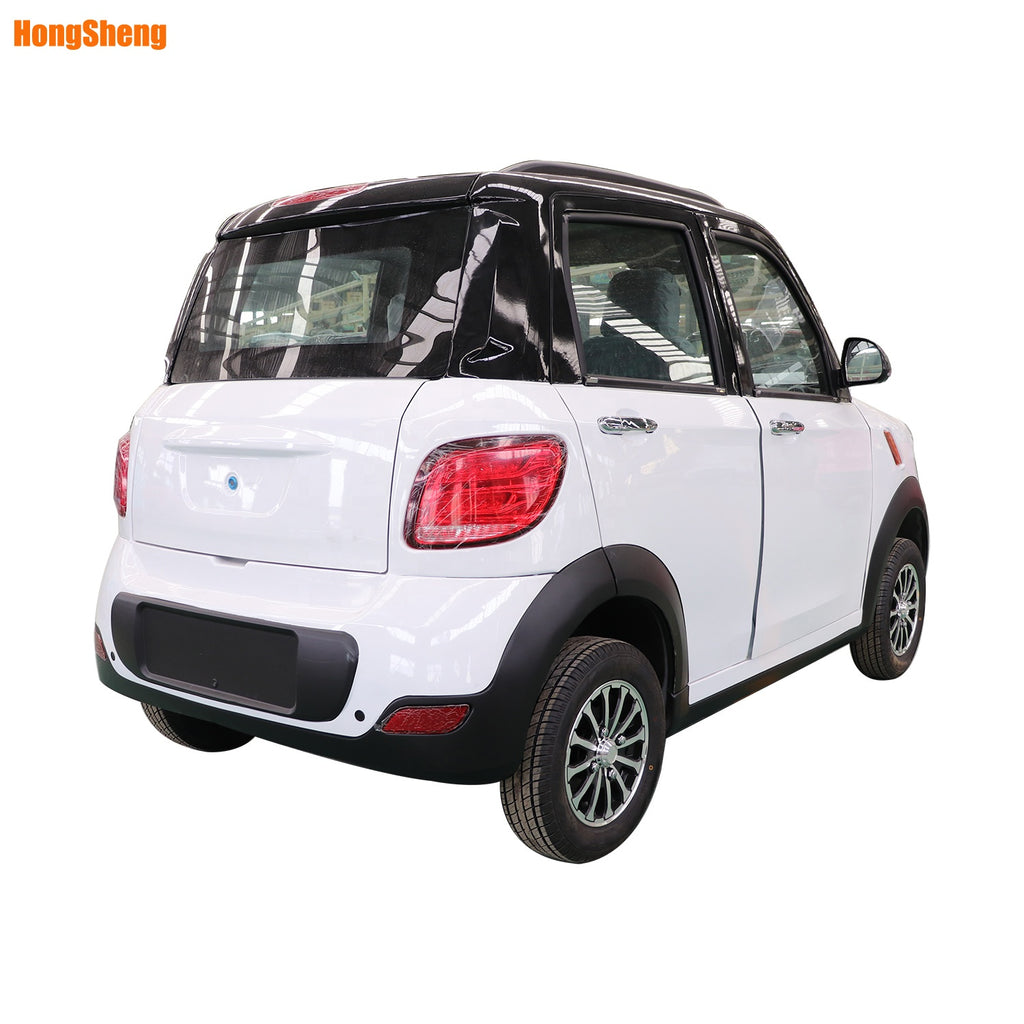 green power four seats electric car with air conditioner  60v electric car for family use