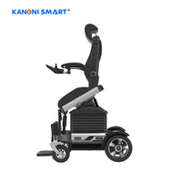 K101N  Full Function Power Wheelchair for Elderly and Disable Dual Drive Mode with Seat Rotation