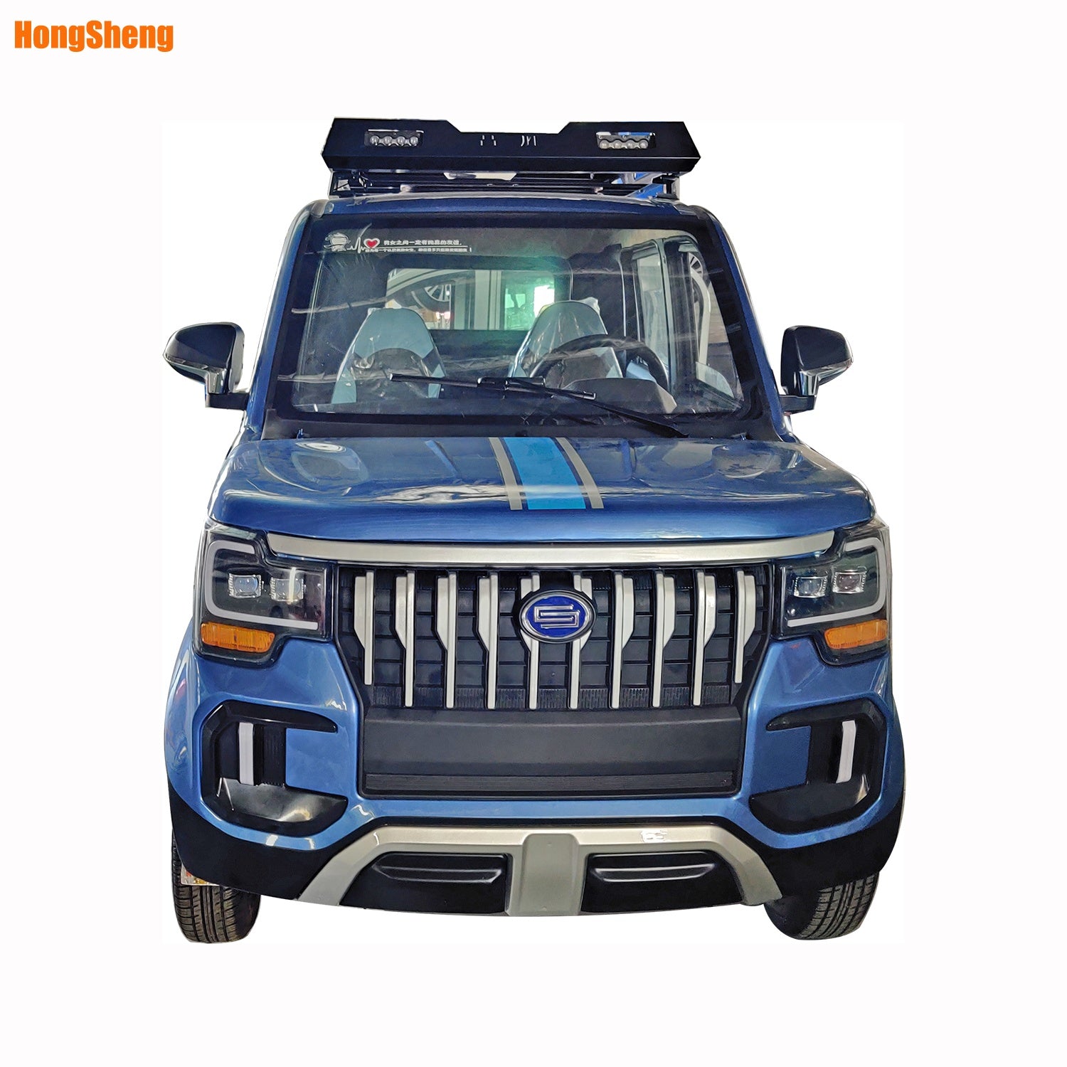 lithium battery electric car with best price enclosed electric car with air conditioner