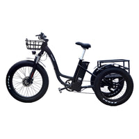 High quality e-bike 3 wheel 48V 500W 750W electric fat tire tricycle fat tyre electric trike