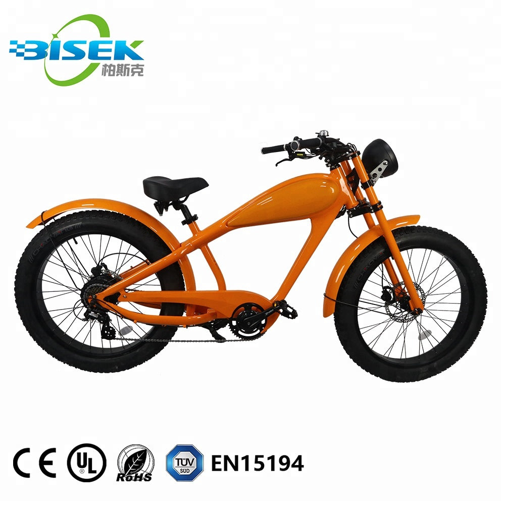 Bisek New Design Big Tires Leopard Ebike Innovative Electric Bike With