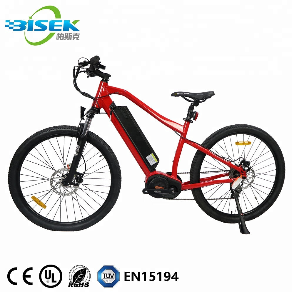 27.5*1.95 inch MTB Tires E Bike 48V 1000W Bafang Ultra Mid Drive Electric Mountain Bike