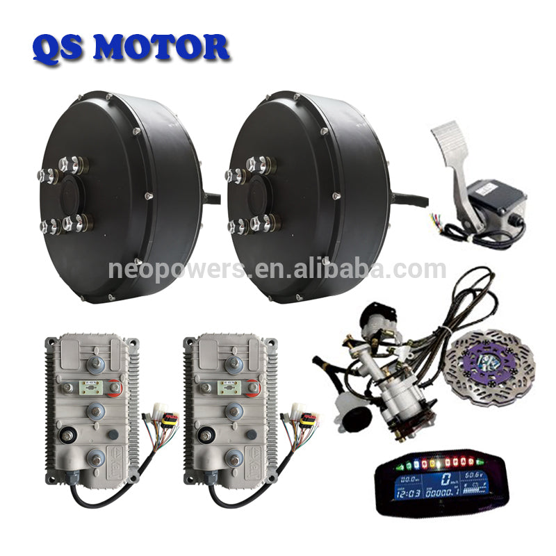 QS 260 5000W 72V Electric Car Hub Motor Conversion Kit, 10kw Car