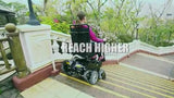 Multifunction Off Road Stair Climbing  Electric  Wheelchair