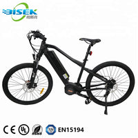 27.5*1.95 inch MTB Tires E Bike 48V 1000W Bafang Ultra Mid Drive Electric Mountain Bike