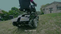 Multifunction Off Road Stair Climbing  Electric  Wheelchair