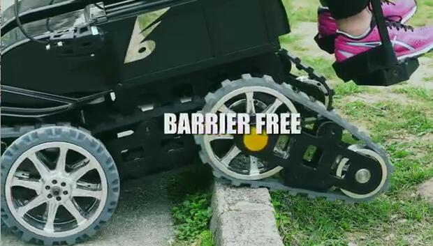 Multifunction Off Road Stair Climbing  Electric  Wheelchair