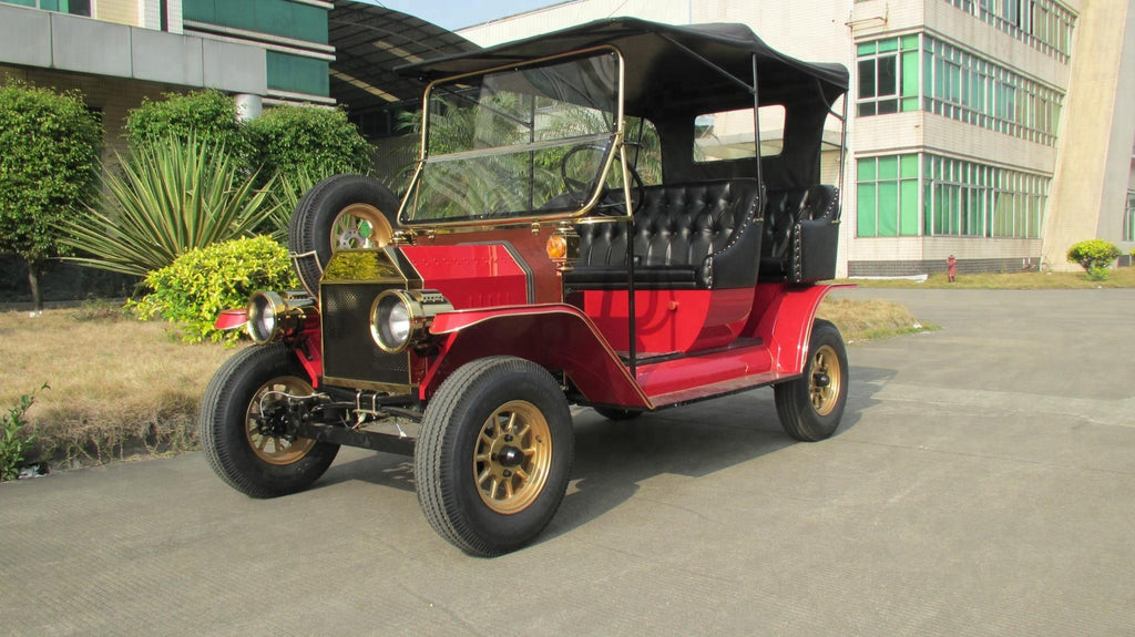 CE Certificate 5 person vintage model T mini car electric car