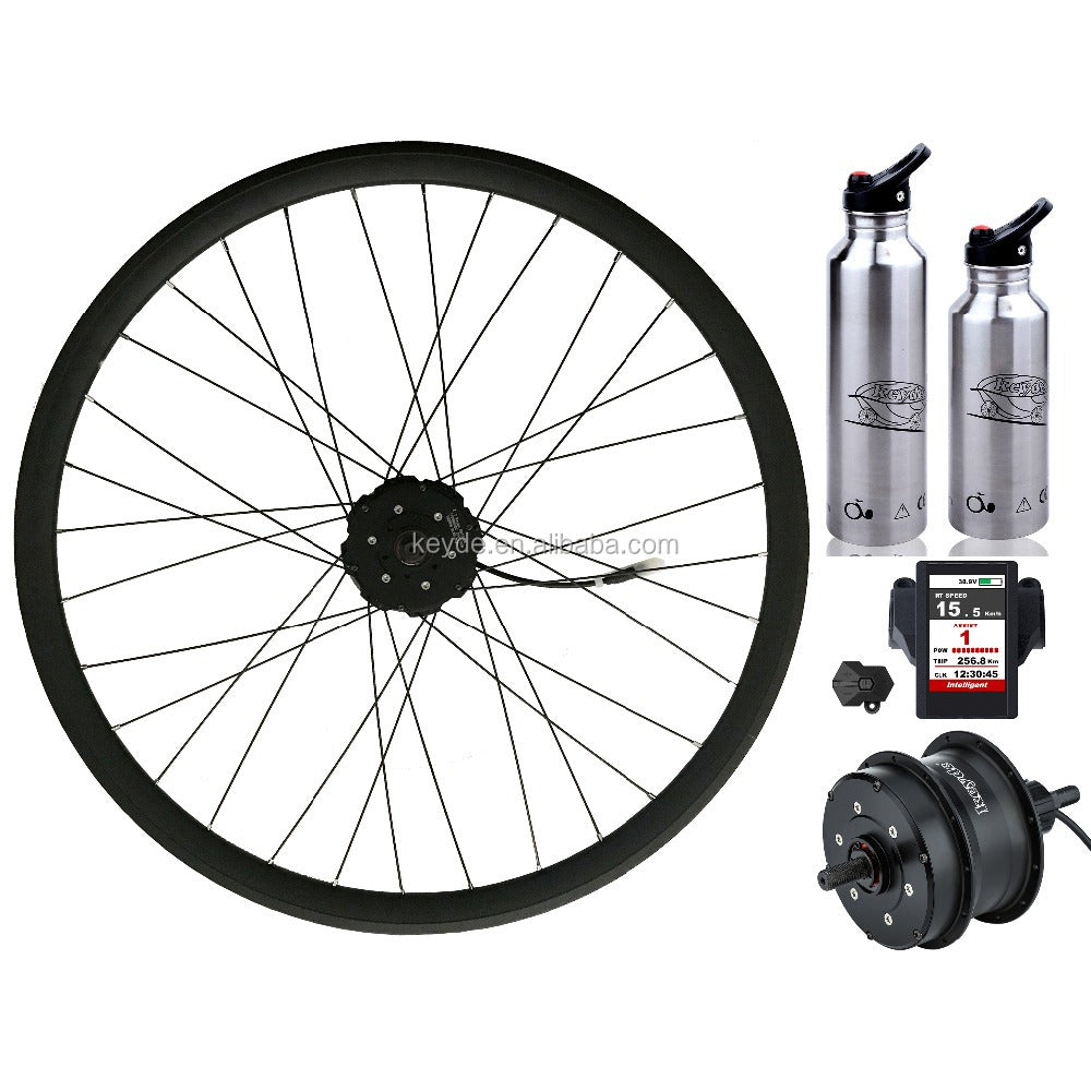 electric bicycle conversion kit with li-ion battery wheel rim kit 250W